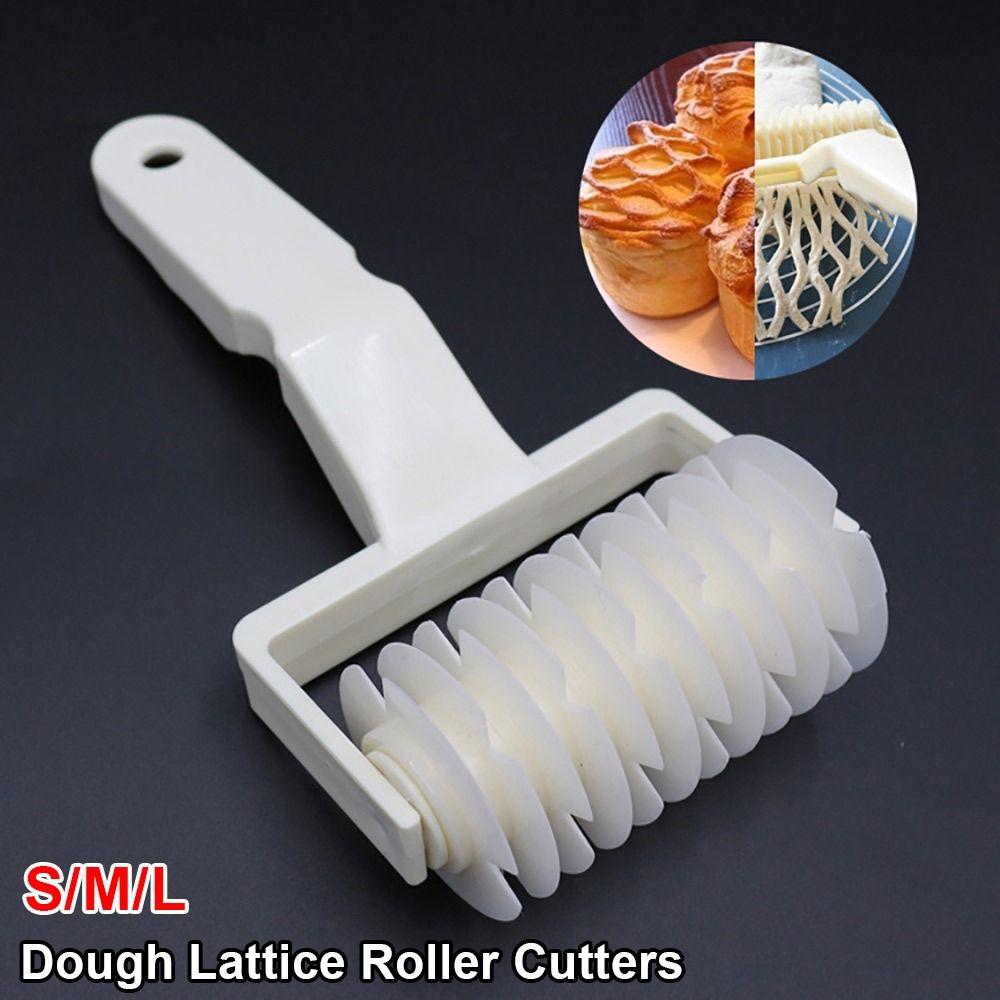 1Pcs S/M/L Dough Lattice Roller Cutters Rolling Cakes Baking Tool Pastry Pizza