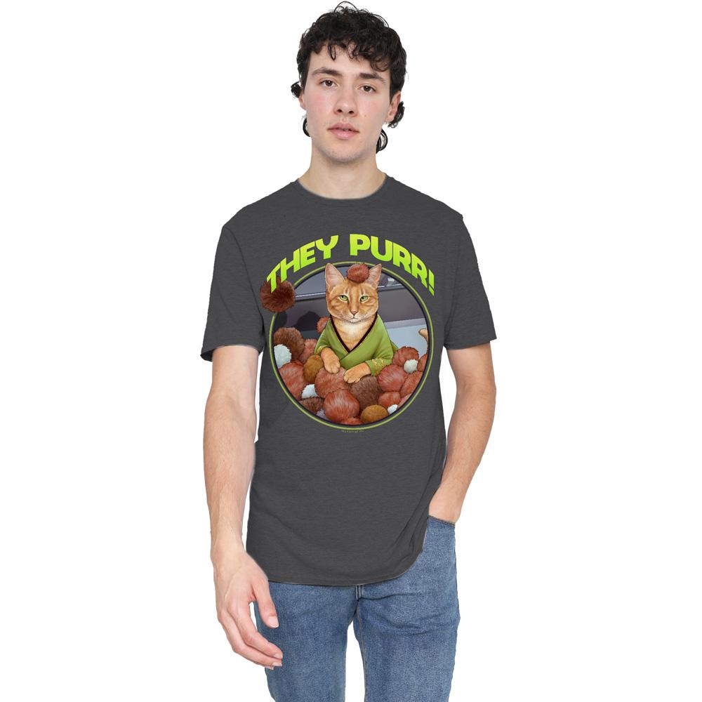 Star Trek Unisex Adult The Purr T-Shirt
