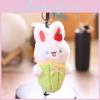 Bunny Cartoon Fruit Plush Animal Pendant Doll For Kids Gift And Decoration Bag