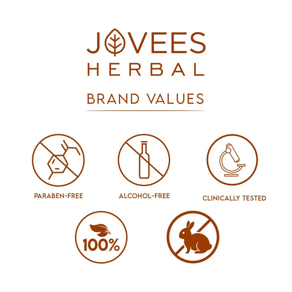 Jovees Herbal Sun Block SPF 45 Sunscreen for Even Toned Glowing Skin Lightweight Non-Greasy 100g