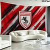 Samsunspor Wall Tapestry Aesthetic Wall Hanging Printed Fabric Blanket Decorative Tapestries for Bedroom Living Room Home Decor