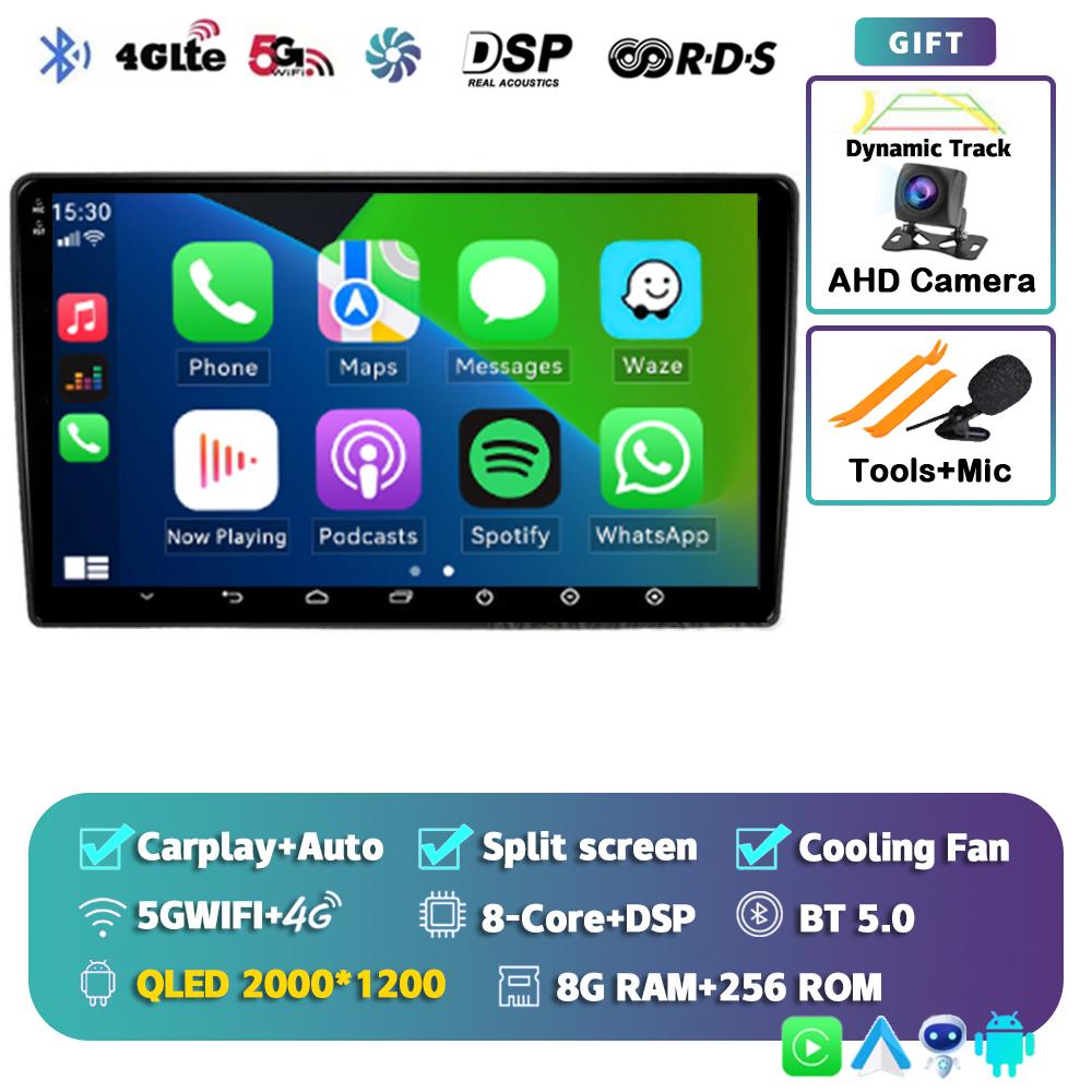 Android 14 Беспроводной Carplay Авто Магнитола Для Citroen C3-XR 2019-2022 Мультимедийный Видеоплеер Навигация GPS 2 Din Стерео Аудио