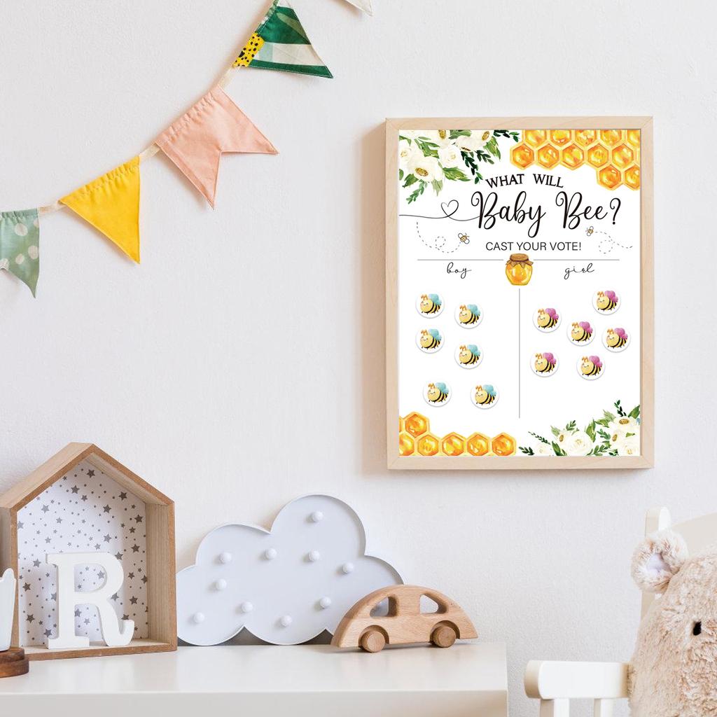 Украшения для вечеринки по объявлению пола, плакат для голосования и наклейки для детского праздника, наборы для предсказания пола: мальчик или девочка