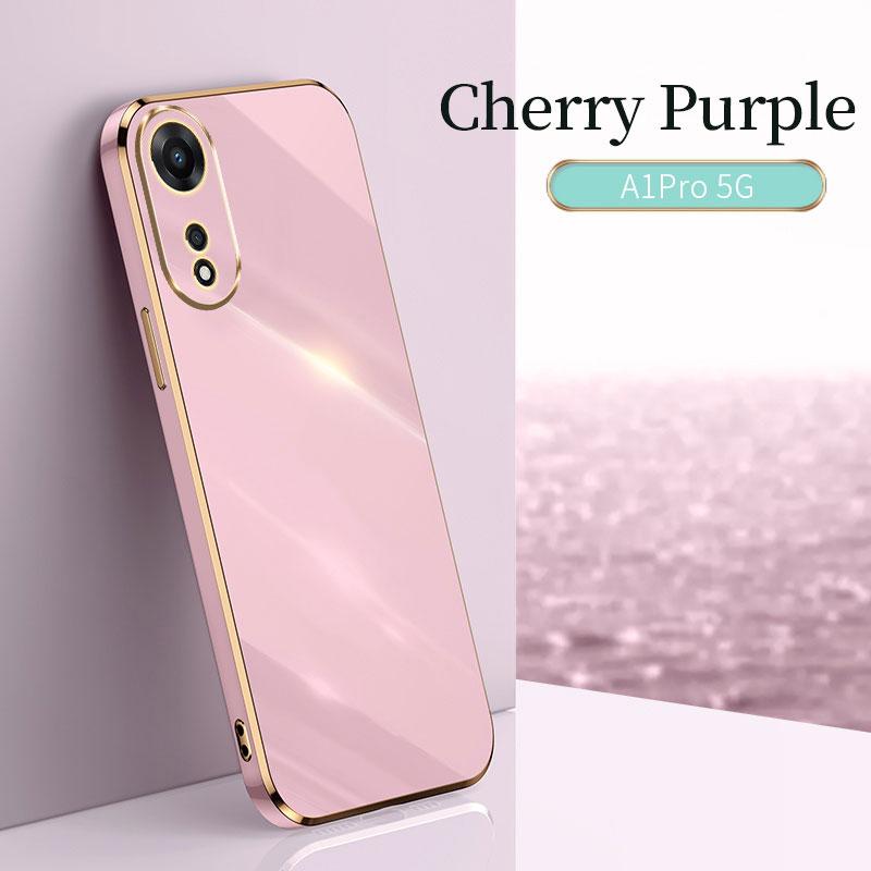 Для OPPO Reno8 T 5G защитный гальванический противоударный чехол OPPO Reno4 Z 5 6 7 8T 5G чехол силиконовый мягкий ТПУ