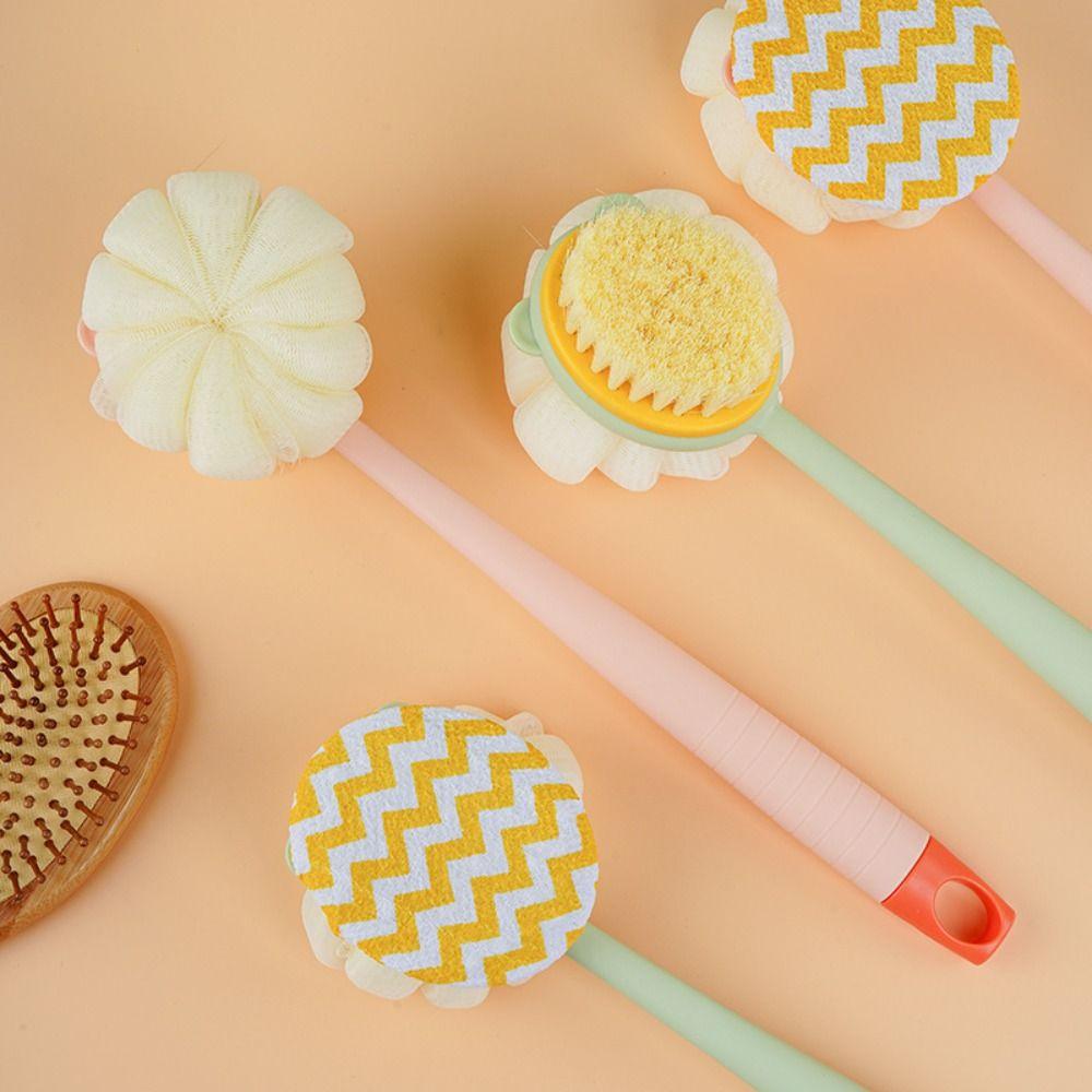 Skin Cleaning Exfoliating Sponge Long Handle Cleaning Tool Shower Brush Bath Brush Body Brushes