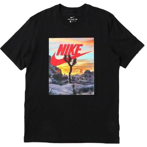 Nike T Shirts Men's Crew Neck Moderate Straight Fit CT6885-010