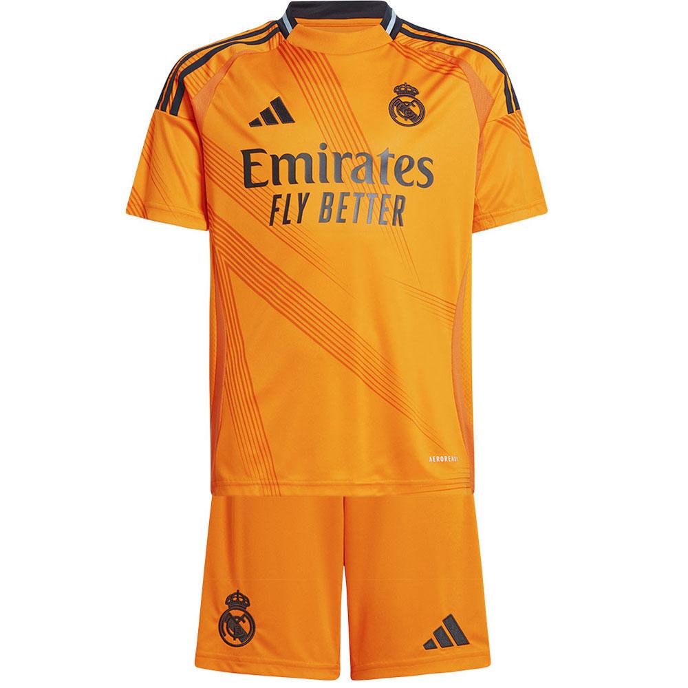 Adidas Real Madrid Soccer Training Jersey AEROREADY Orange