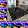 3D Ковер-контроллер для игровой консоли для гостиной, детской спальни, коврик для ползания, нескользящий, декор для киберспортивного зала, ковер, домашний придверный коврик