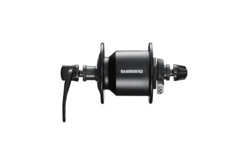 SHIMANO Втулка динамо 32H QR черная ADHC2100NQNBAL NEXUS DH-C2100 J2-A 6V-0.9W OLD100mm