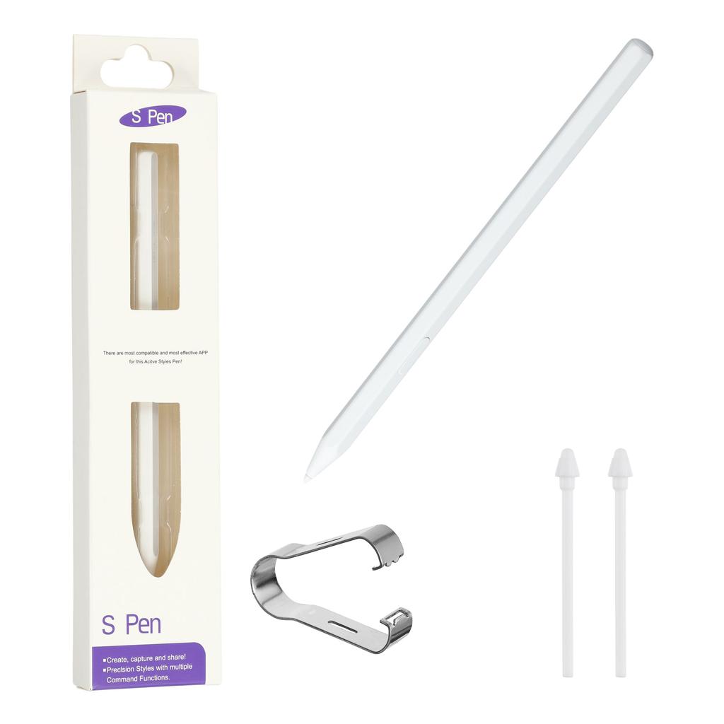 For Samsung Galaxy Tab S11 Ultra X930 X936/Tab S11 X730 X736 Stylus Pressure Sensitive Pen with 2 Pen Tips (without Logo)