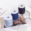 3 мм искусственная замша плетеный шнур плоский замшевый шнур новый DIY веревка ручной работы