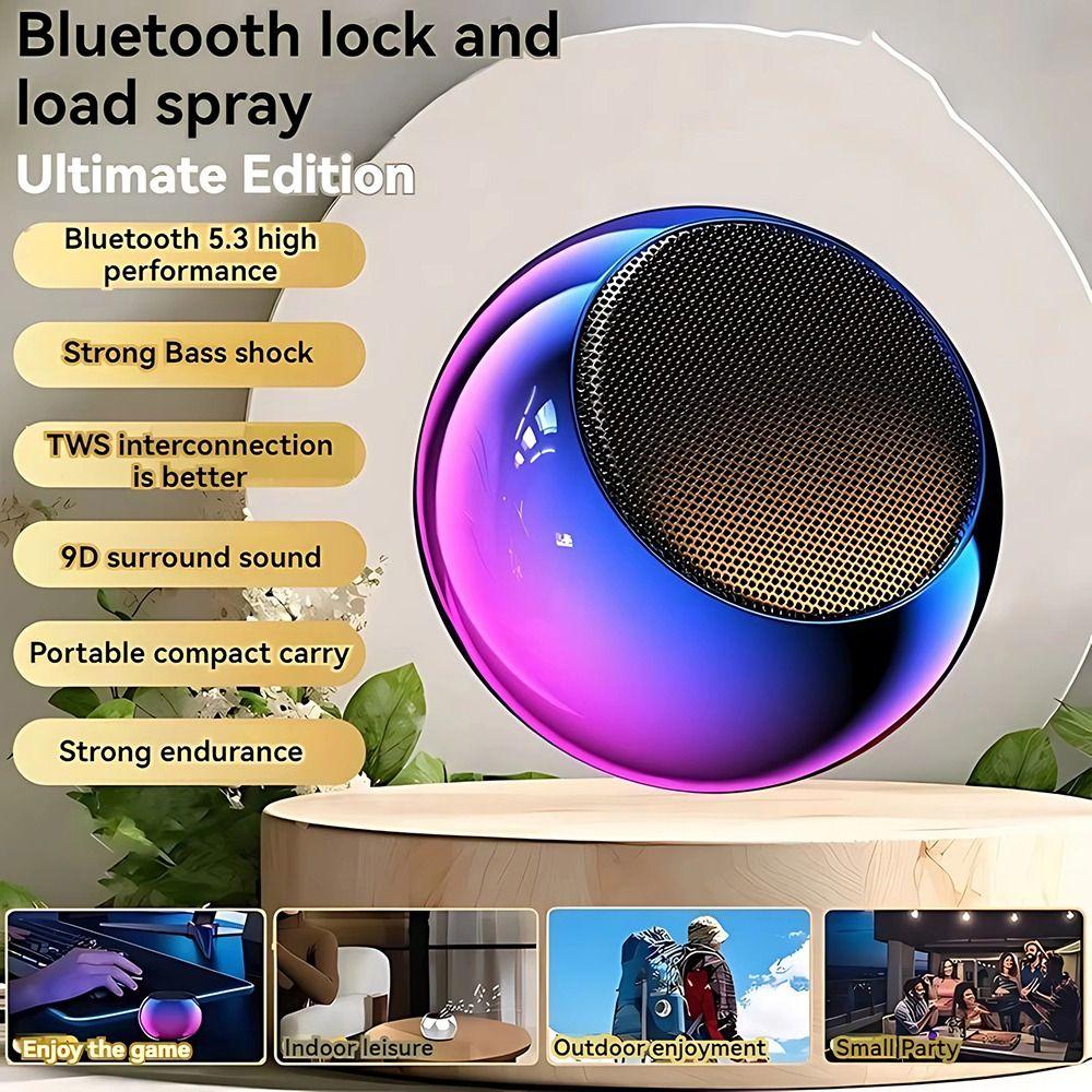 2-in-1 Wireless Sound Box Magnetic Portable Subwoofer Mini Bluetooth Speaker Sports