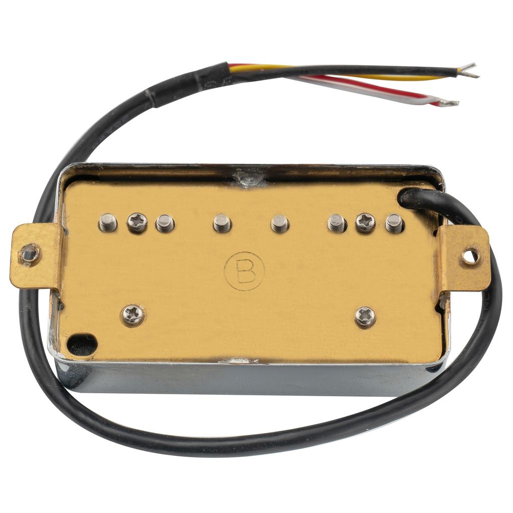 Звукосниматель-хамбакер Wilkinson Vintage Tone Alnico 5 в стиле PAF для электрогитары типа Les Paul, хром, бридж,