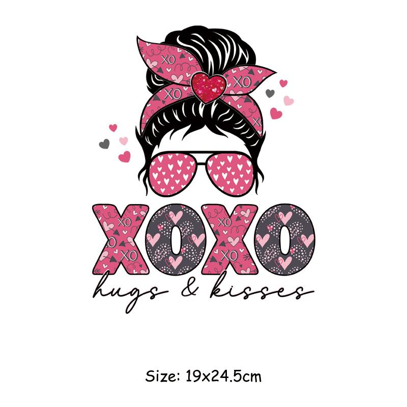 Нашивки для одежды для влюбленных, наклейки для одежды с Днем Святого Валентина, Parches Ropa, теплопередача, для мужчин и женщин, DIY, гладильная нашивка, новинка