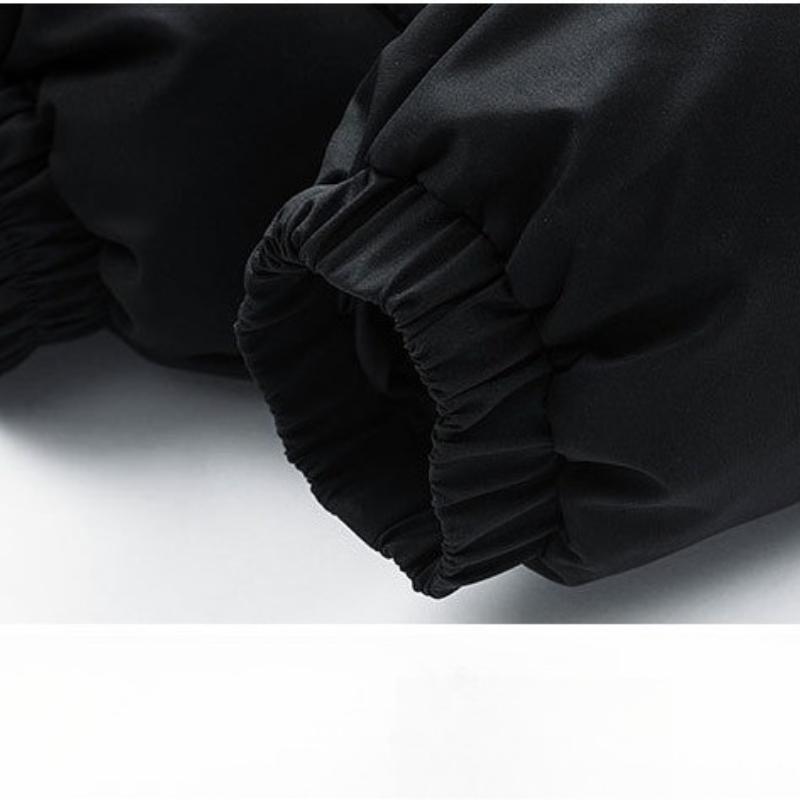 M-8XL Большие размеры Куртка хлопковая со стойкой воротником Мужская и женская секция Зимняя свободная хлопковая одежда Хлебная одежда Однотонная хлопковая куртка