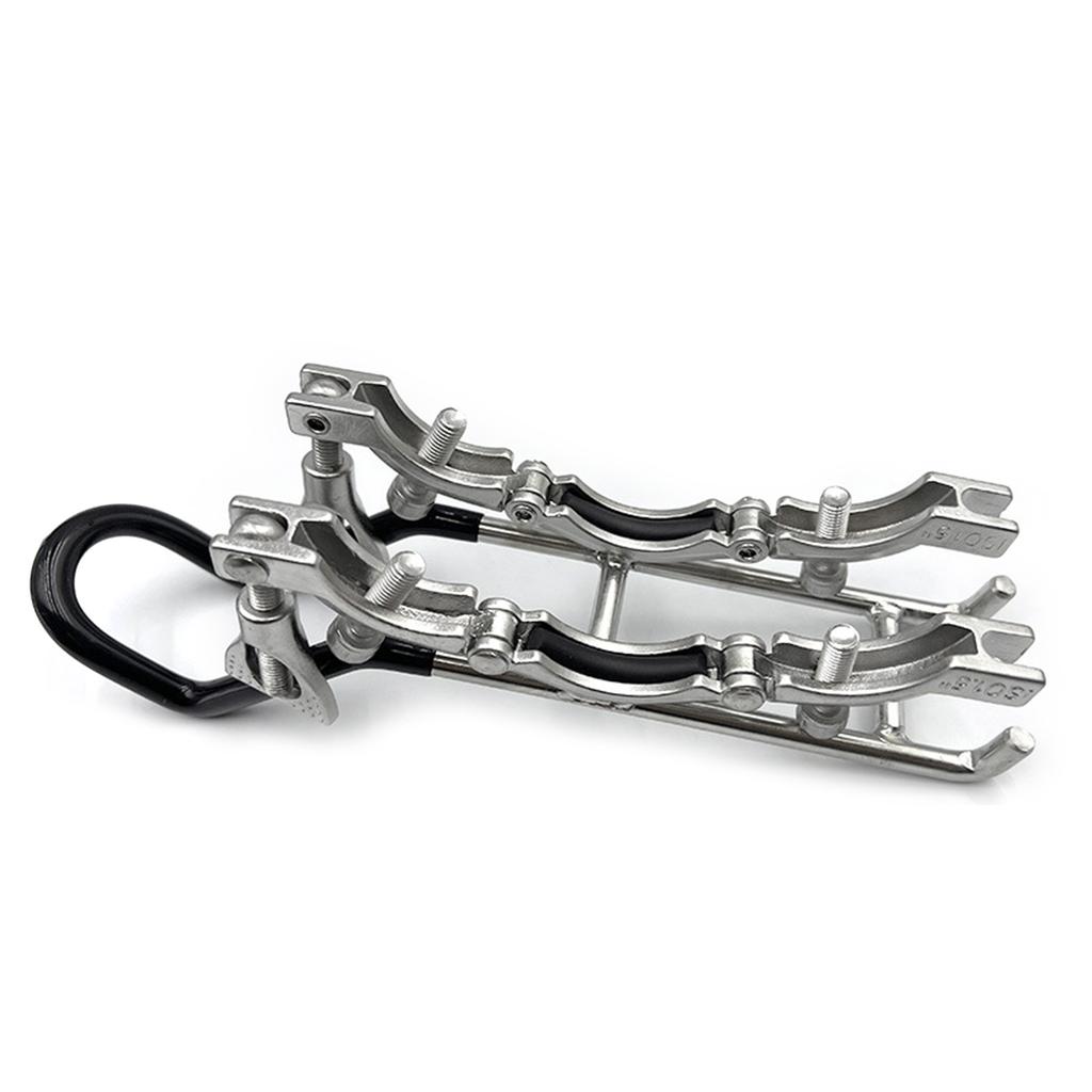 Stainless Steel Fishing Pole Stand Bracket Fishing Marine Accessories Tool Fit for Rail Boat Fishing Rod Holder Bracket