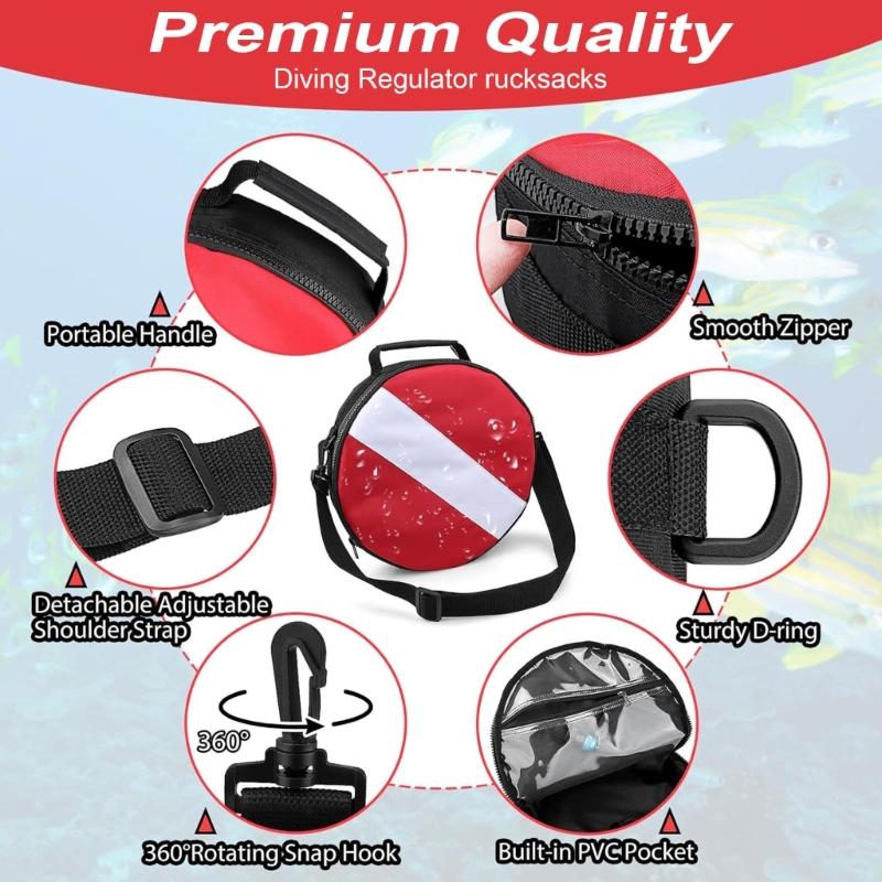 Сумка для регулятора для дайвинга Защитный чехол для регулятора для дайвинга Дорожная сумка для дайвинга Сумка для регулятора для дайвинга для мужчины