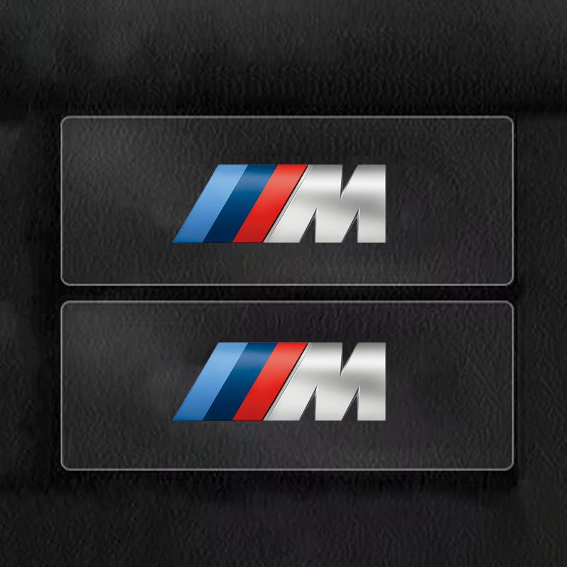 10/5/2pcs Car Interior Sticker Central control Decals Emblem Badge Car Styling For BMW M F30 F10 E90 F20 E46 E60 E70 E39 E36E87