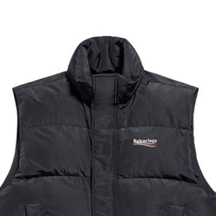 Balenciaga Political Campaign Cocoon Puffer Gilet 762769TYD361000