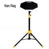 Hanqi Drum Practice Set: Matte Stand, Drum Pad, and Metronome for Bass Drum Training.