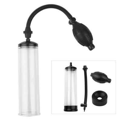 Ручной мужской тренажер для увеличения пениса с вакуумным насосом и рукавом для эрекции