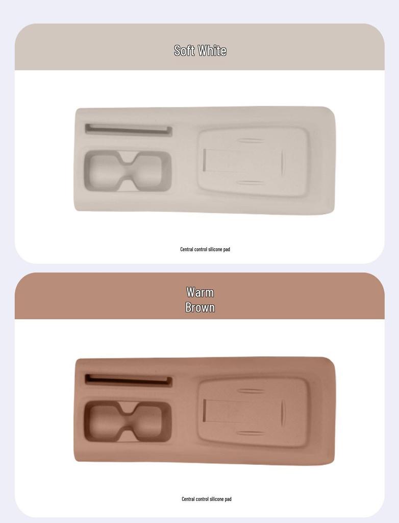 Wuling Bingo S Silicone Mat with Wireless Charging and Cup Holder - Non-slip Central Control Interior Accessory