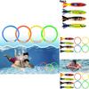 Плавающие кольца Торпеды Набор игрушек для игр в воде для детских занятий в бассейне