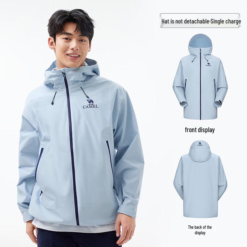 CAMEL Unisex Outdoor Hard Shell Hiking Jacket