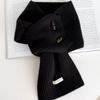 1Pc Knit Multi-functional Neck Brace Winter Button Korean Version Yarn False Collar Scarf