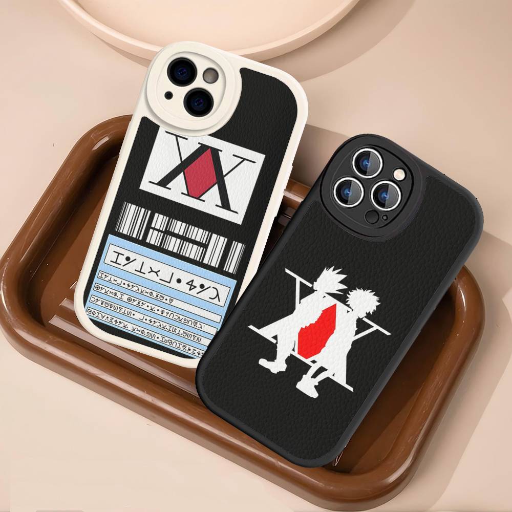 Силиконовый чехол для телефона Hunter X Hunters для iPhone 16 15 14 13 12 11 Pro Max Mini Кожаный мягкий чехол