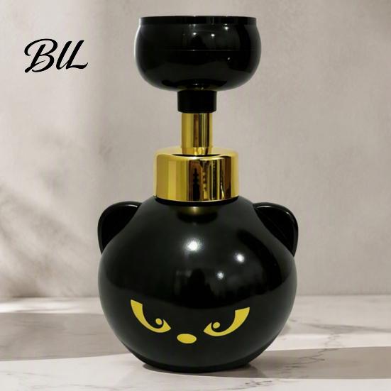 Easy to Clean Soap Container Cute Cat Paw Foam Dispenser, Refillable Foaming Hand Pump Gift for Lovers Bottle Bathroom Countertop, Reusable