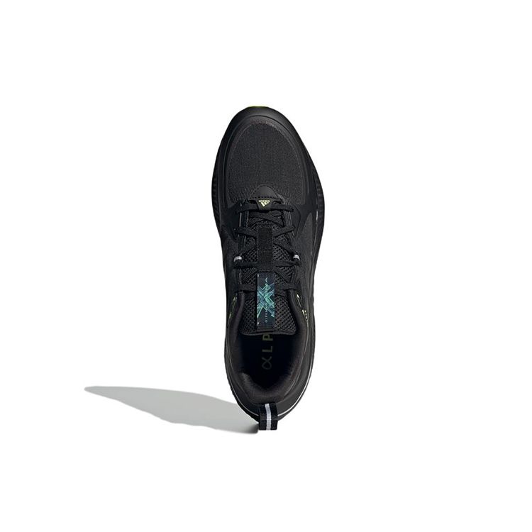 Adidas Alphamagma Q2 Comfortable Mesh Slip-Resistant Durable Breathable Low-Top Casual Running Shoes Men Sneakers Black GX7307