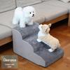 Pet Stairs & Ramp: Removable, Washable Foam Steps for Cats & Dogs, Ideal for Beds and Sofas