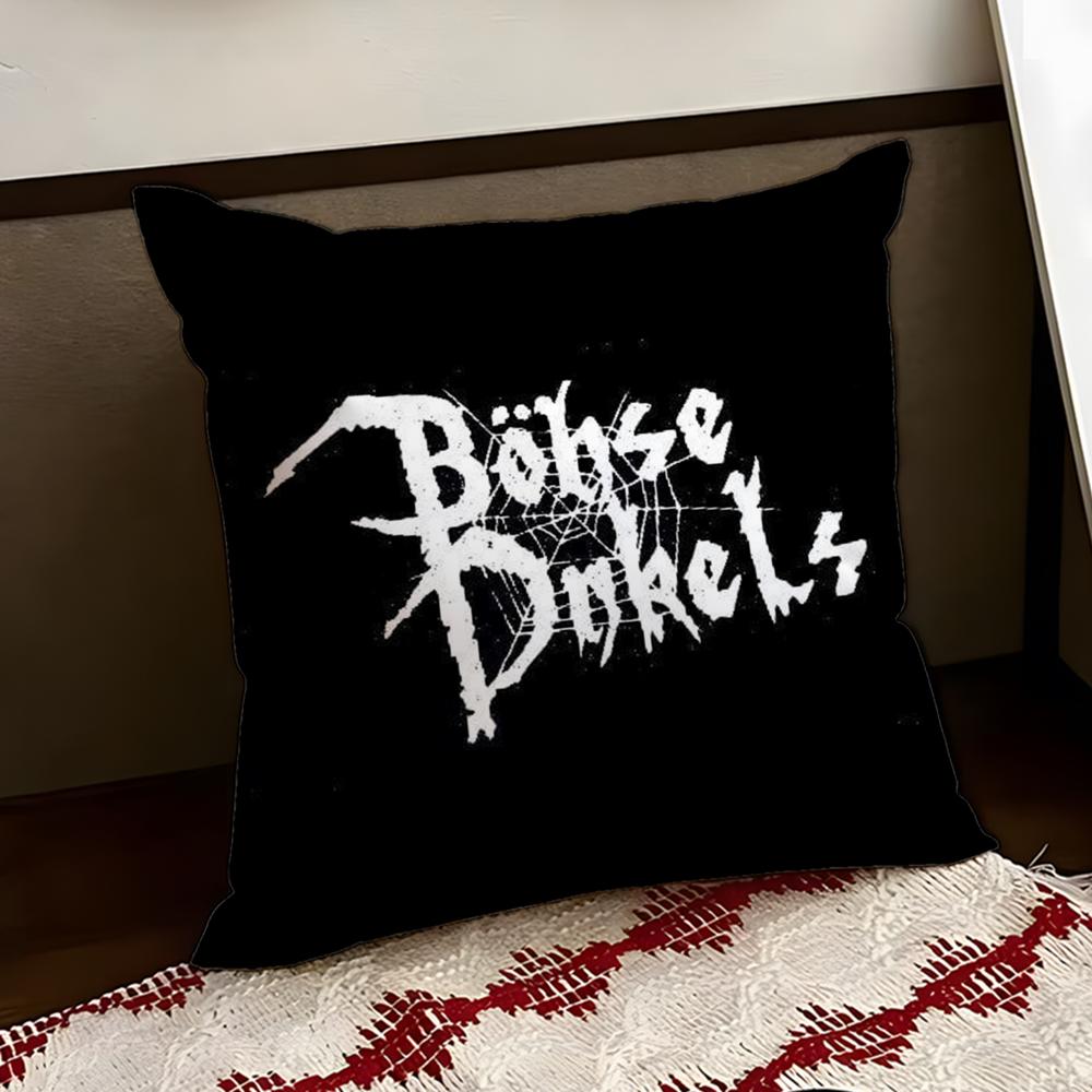 BBohse OOnkelz Cushion Cover Reversible Soft Durable Pillow Cover Home Car MultiScene Use for Daily Comfort