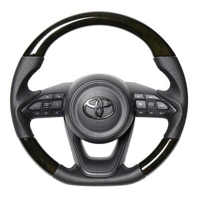 НАСТОЯЩИЙ руль [для Yaris (10 серия/210 серия) *Несовместимо с GR Yaris или Yaris Cross] Blackwood TYE-BKW-BK