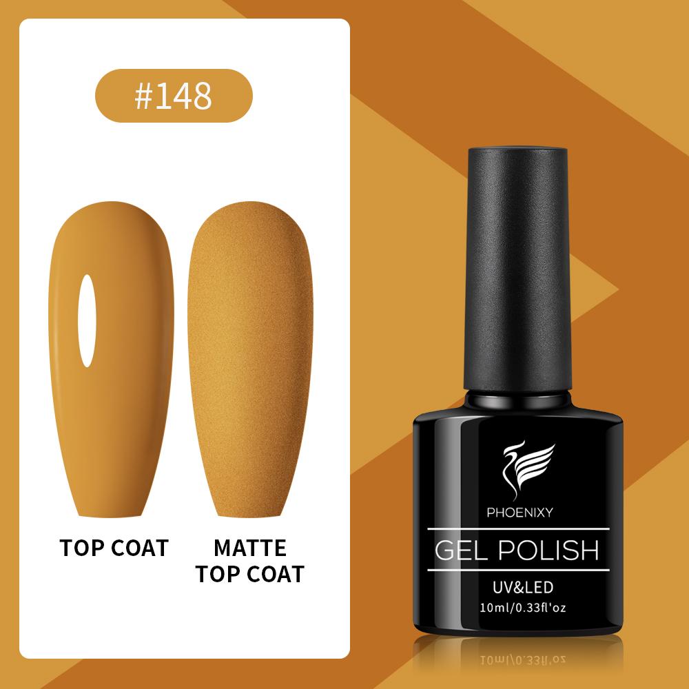 PHOENIXY 10 мл Гель-лак Полуперманентный Гель-лак Цвет Замачиваемый УФ LED Гель Материал для Нейл-арта