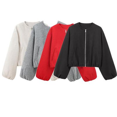 Куртка-бомбер Короткая куртка Женская Осенняя Американская куртка Женская Бейсбольная форма Школьная куртка