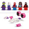 LEGO (р) Марвел Человек-Паук и Удивительные Друзья Веселый Паучий Квартал Человека-Паука 10784 Конструктор Подарок Супергерой Американские Комиксы Sentai Hero Мальчики Девочки