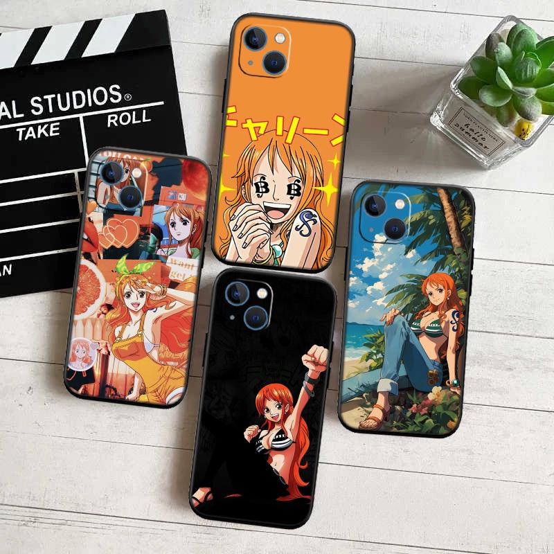 One Piece Nami New High-End Shell Phone Case for Redmi Note 13 14 Pro+ Plus A3 A3X 13X 13C 13R 14S 14C 14R