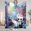 Плед Hollow Knight с рисунком из игры, фланелевый плед для декора гостиной, спальни, новогодний, рождественский подарок для фанатов