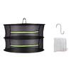 Multi-layer Herb Drying Net Hanging Basket Folding Vegetable and Fruit Drying Cage Zipper Drying Net KTY