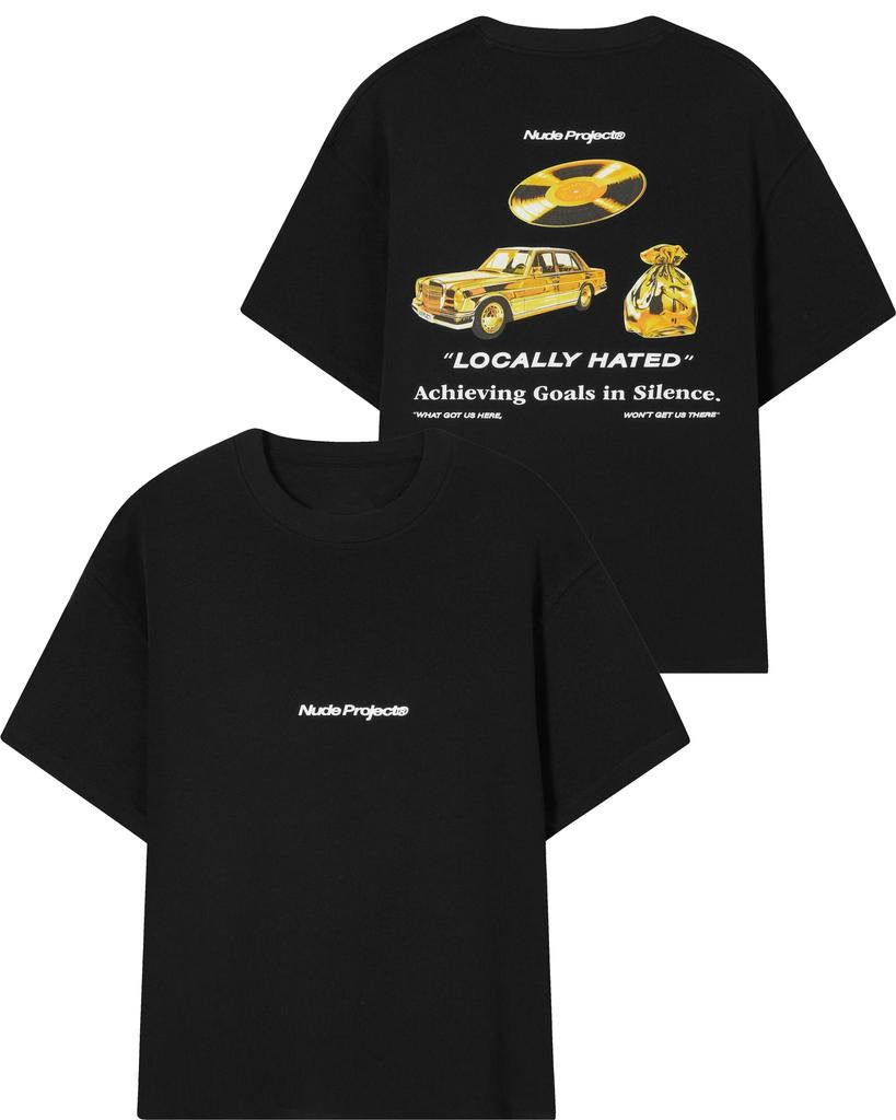 Летняя новинка 2025 года Женская футболка из 100% хлопка с принтом Харадзюку, мужская, с прорезями, в американском уличном стиле, свободного кроя, с вырезом горловины, Y2k