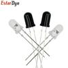 10Pcs 3MM 5MM 850nm LEDs Infrared Emitter and IR Receiver Diodes Infrared To Tube For Arduino