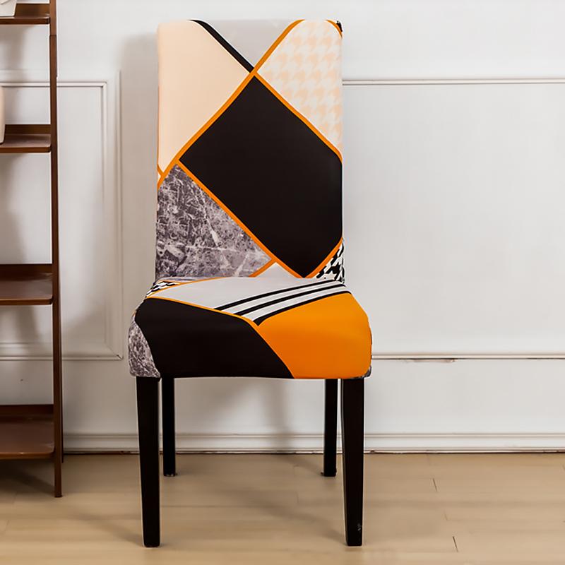 Чехлы для стульев в столовой, эластичные моющиеся чехлы для стульев, чехлы для стульев Parsons, защитные чехлы для дома, ресторана, банкета, кухни