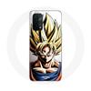 Case for Oppo A74 5G - MANIACASE - Sangoku - Flexible - White - Dragon Ball Super