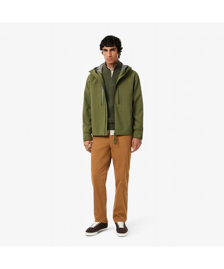 Мужской шерстяной свитер Lacoste с молнией до середины Ah3052-55N E9F