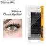 Classic Individual Eyelash Extension Matte Black Mix 7-15mm 16 Lines Super Soft High Quality Premium Eyelashes