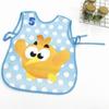 Adjustable Baby Bibs EVA Waterproof Lunch Feeding Bib Burp Cloths Cartoon Animal Children Apron