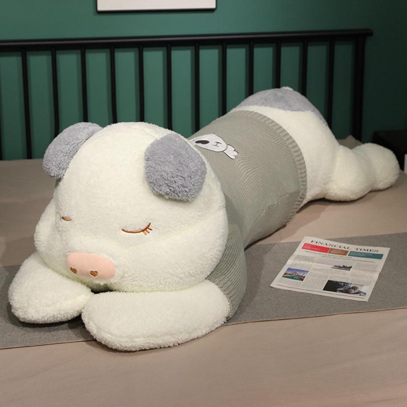 Большой свитер, плюшевая игрушка-свинка, милая лежащая свинка, большая подушка для дивана, подарок для девочки, кукла для сна