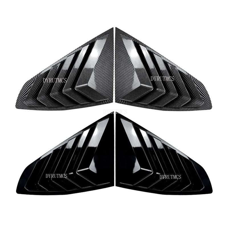 Car Styling Rear Window Louvers For BMW G24 G26 430i 430d M440i M440d i4 Gran Coupe 2021-2025 Rear Triangle Window Shade Spoiler